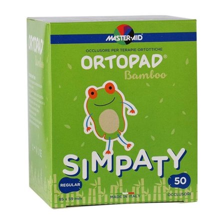 Ortopad Simpaty Cerotto Oculare Regular 85x59mm 50 Pezzi