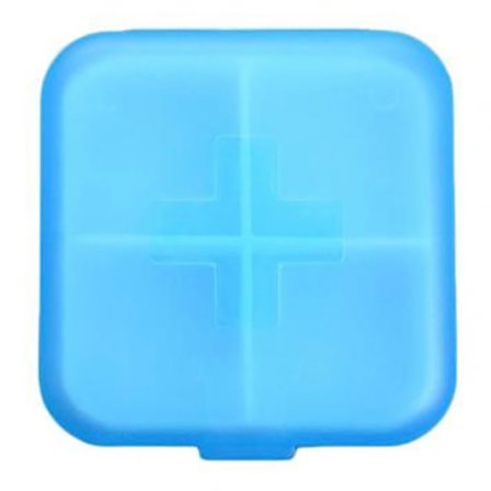 Dosett Medicinask Tablettask med 4 fack