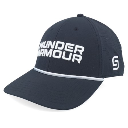 Under Armour - Blau adjustable Cap - Js Drive Rope Black Adjustable @ Hatstore