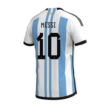 MM-kisat 2022 Uusi Argentiinan pelipaita nro 10 Messi S