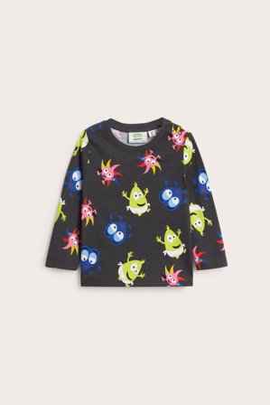 Kappahl | T-shirt z długimi rękawami, Babblarna | Czarne