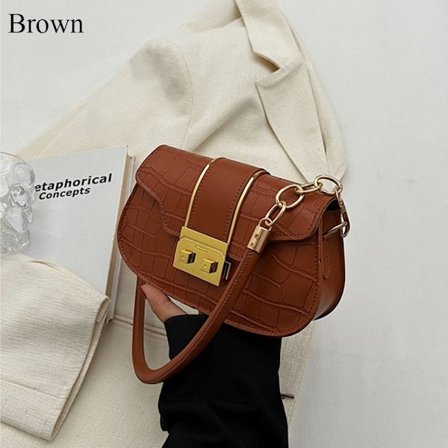 Armväska Handväska BRUN