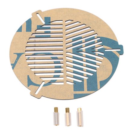 Astrofotografering Bahtinov-maske for teleskopfokusering (100-140 mm)