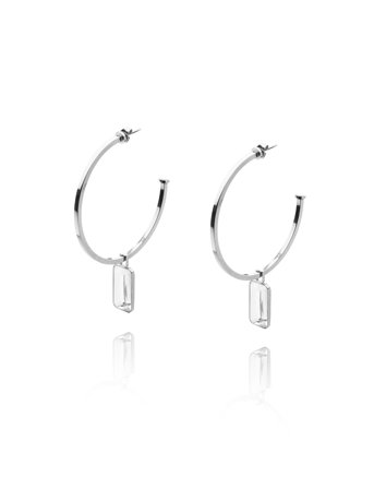 Mockberg | Power Earrings Silver | ONE SIZE