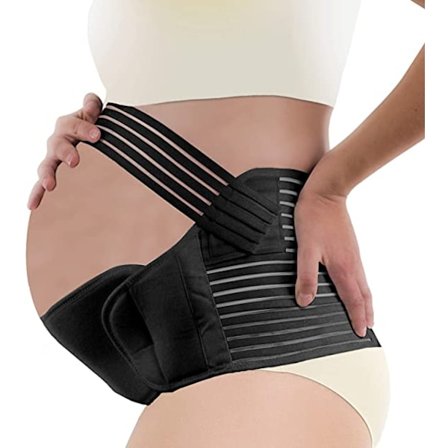 Svangerskapsstøttebelte, 3 i 1 Maternity Belt Lumbar Back Suppor
