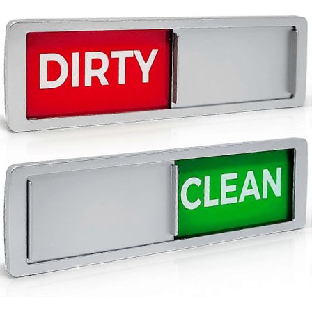 Diskmaskinsskylt för enkel ren smutsig indikation med stark magnet (FMY)