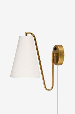 Globen Lighting - Vegglampe Lou - Messing - Vegglamper - Fra Homeroom