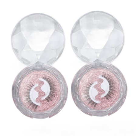 Återanvändbara Självhäftande Ögonfransar - Naturligt Utseende, Vattentäta (2 Par)