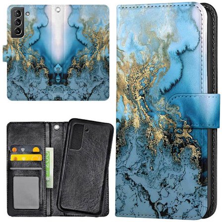 Samsung Galaxy S21 - Mobilcover/Etui Cover Kunstmønster
