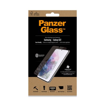 Panzer UltraForce1 Samsung Galaxy S22 5G Screen Protector PanzerGlass - High quality tempered glass screen protector