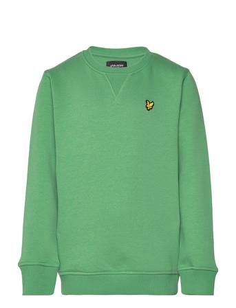 Classic Crew Neck Fleece Green Lyle & Scott Junior