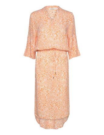 Slzaya Dress Soaked In Luxury Orange