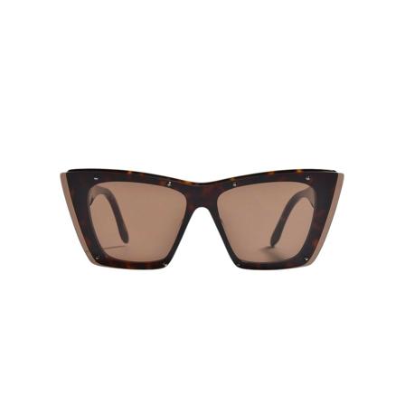 Alexander McQueen, Sunglasses Brązowy, Kobieta, Rozmiar: ONE Size