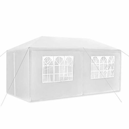 Mottagningstält - YUENFONG - 3x6m - Vattentålig - Snabb montering - 6 sidoväggar