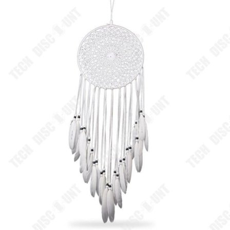 Drømmefanger - TD - Sort og Hvid - Håndlavet - 40cm - Etnisk Dekoration