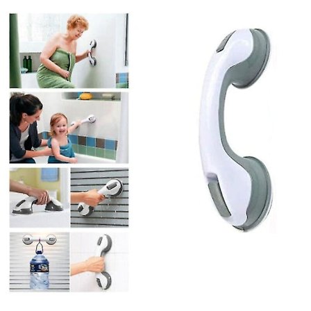 Kahva imukupilla, siirrettävä kaide, turvakahva, kylpyhuoneen pidike, suihkukahva, turvakahva suihkuhuoneeseen, kaappiin, lasioveen, ikkunaan