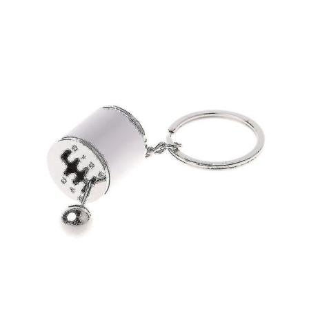 Växelspaksnyckelring (silver) (1 st)