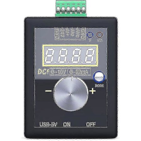 Signalgenerator, håndholdt analog simulator digital 0-10v/0-4-20ma til strømspændingssignalgenerator til PLC og panel fejlfindingsenhedstest Flo