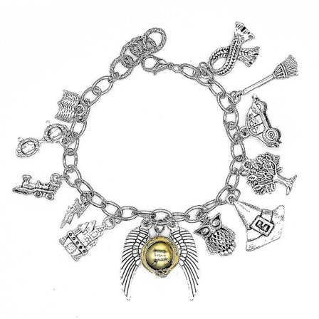 Harry Potter Armbånd Gylden Snitch Kombination Charm Armbånd Fødselsdagsgave