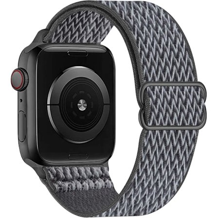 Stretchigt Solo Loop-armband kompatibelt med Apple Watch-armband