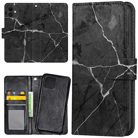 iPhone 12/12 Pro - Lompakkokotelo/Kuoret Marmori