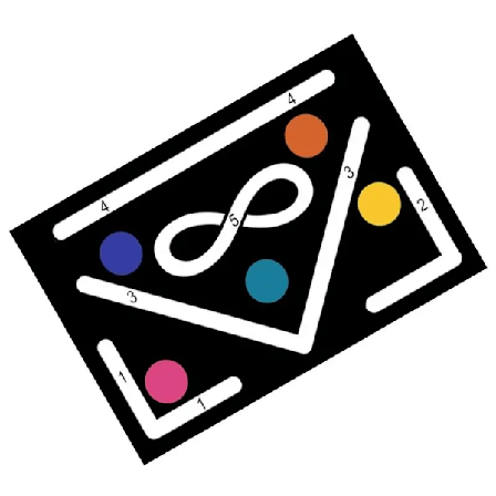 Fodbold træning øvelser måtte fodbold træning tempo bold kontrol udstyr 23,6x35