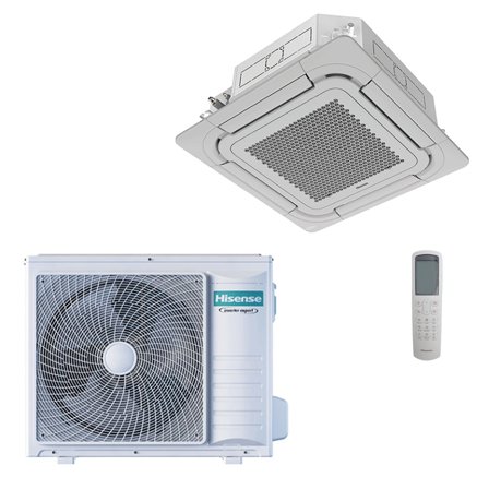 Condizionatore Hisense Cassetta Round Flow 24000 BTU R32 Turbo Inverter A++