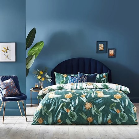 Furn Tigerlily Floral Påslakanset King Eucalyptus