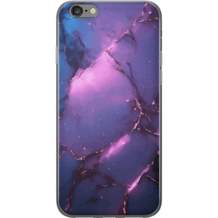 Kompatibelt Mobilskal till Apple iPhone 6 Lila marmormönster