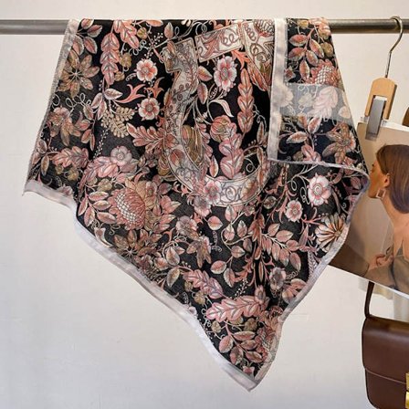 Lommetørkle i bomullskjerf 9 9