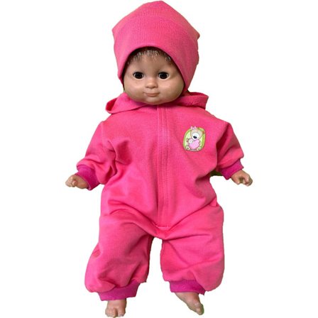 Overall/mössa till Lillan, dockkläder