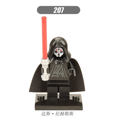 Star Wars-serien kamprobot monteringsbyggesett minifigur barneleke pose