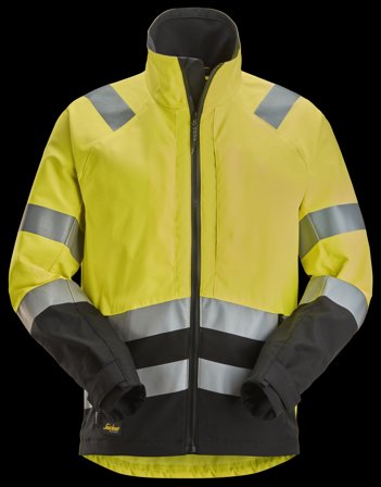Snickers Workwear 1532-6604 Jacka varsel, gul/svart Gul/svart, Kläder