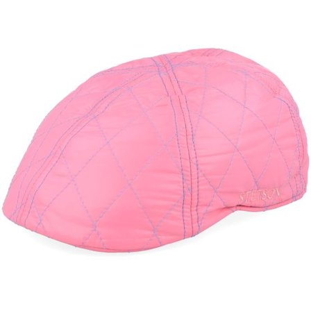 Stetson - Rosa flatcap Keps - Texas Wr Freestyle Pink Flat Cap @ Hatstore