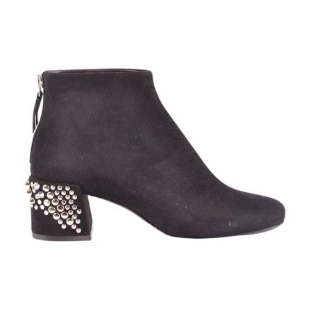 Alexander McQueen, 422394R24071000 Boots Zwart, Dames, Maat:36 EU