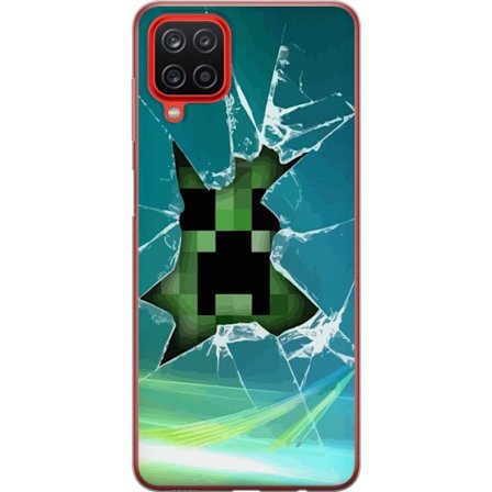 Kompatibelt Mobilskal till Samsung Samsung Galaxy A12 MineCraft