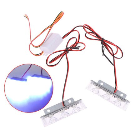 Polis-led-ljus Strobe-varningsljus Polis-lampor LED Blue