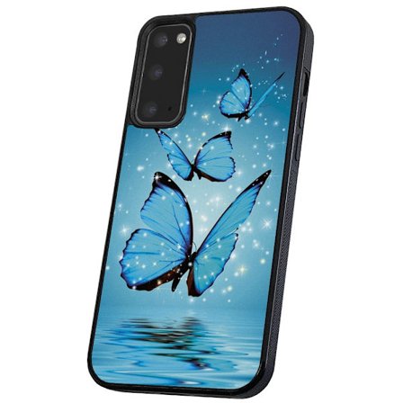 Samsung Galaxy S10 - Skal/Mobilskal Glittrande Fjärilar