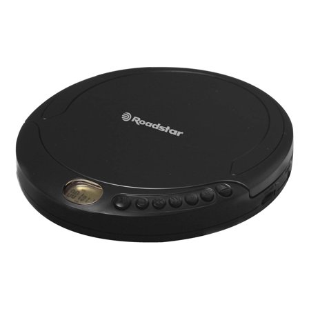 Roadstar - Portable cd-spelare PCD498MP/BK