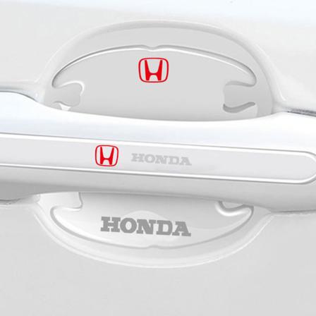 Bildörrhandtagsskål Skyddsklistermärke Extra tjock cover Ersättningsdekaler för dörrskål honda 3
