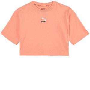 Kids - Puma Coral Logo Crop T-Shirt 3-4 Years - Tops - 3-4 years - Pink - Mädchen