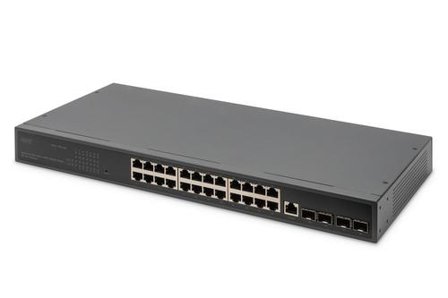 Digitus Dn-80223 24Xge 4Xsfp 19" Switch