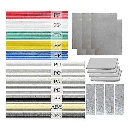 106 stk. sveisestaver Abs Pp Pu Pe Pa Pc Tpo Sveisepinner Sveisefeste Reparasjon Sveisestaver For C
