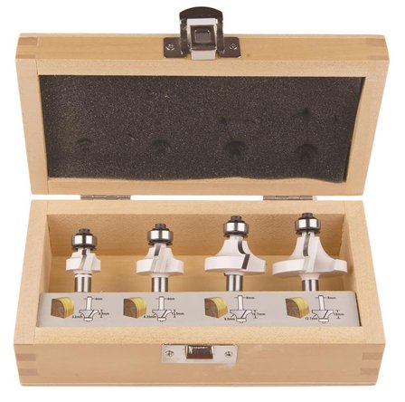 Makita D-53534 Fresesett 4 deler, Maskintilbehør & forbruk