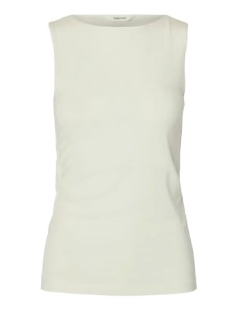 Slfmanja Sl Reversible Top Noos Cream Selected
