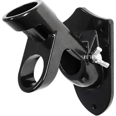 Justerbar flaggstangstøtte Flaggstangsbrakett i aluminium med to posisjoner for flaggstenger