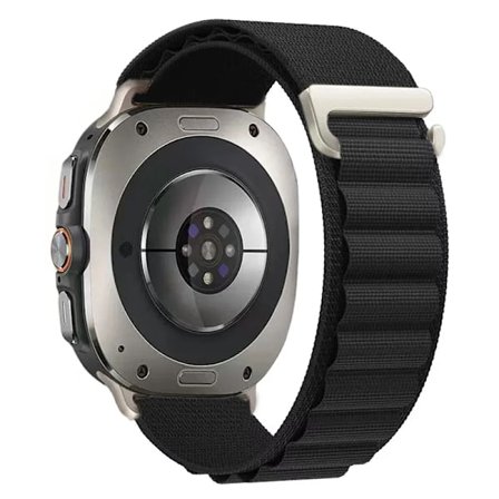 Alpine Nylonarmband kompatibel med Samsung Galaxy Watch 8 44mm 40mm Classic 46mm Bekvämt armband Galaxy Watch Ultra 2025 47mm