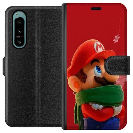 Kompatibelt Plånboksfodral till Sony Sony Xperia 5 IV Super Mario Bros