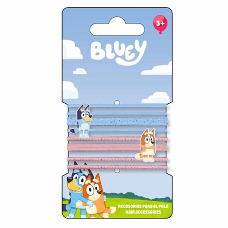 Bluey hårbandset 8 delar - Snygga och färgglada accessoarer för barn