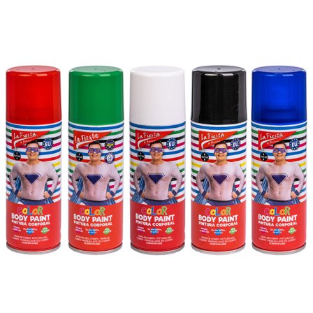 Kropsfarve Spray Blå 200 ml